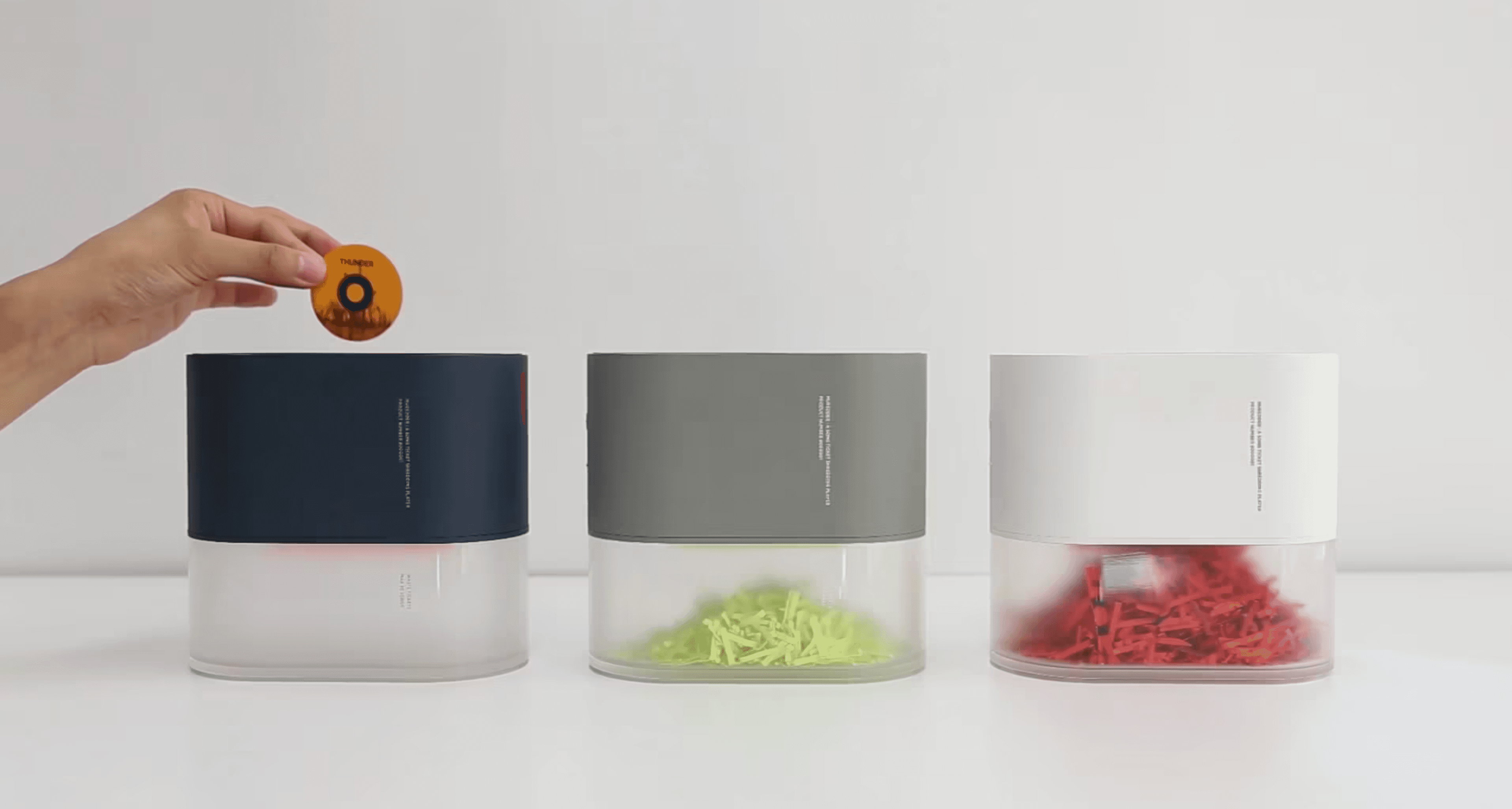 muRedder: Shredding Speaker for Ephemeral Musical Experience